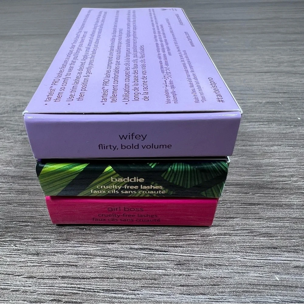 Tarte Tartiest PRO Lashes Girl Boss Wifey Baddie Lash Bundle